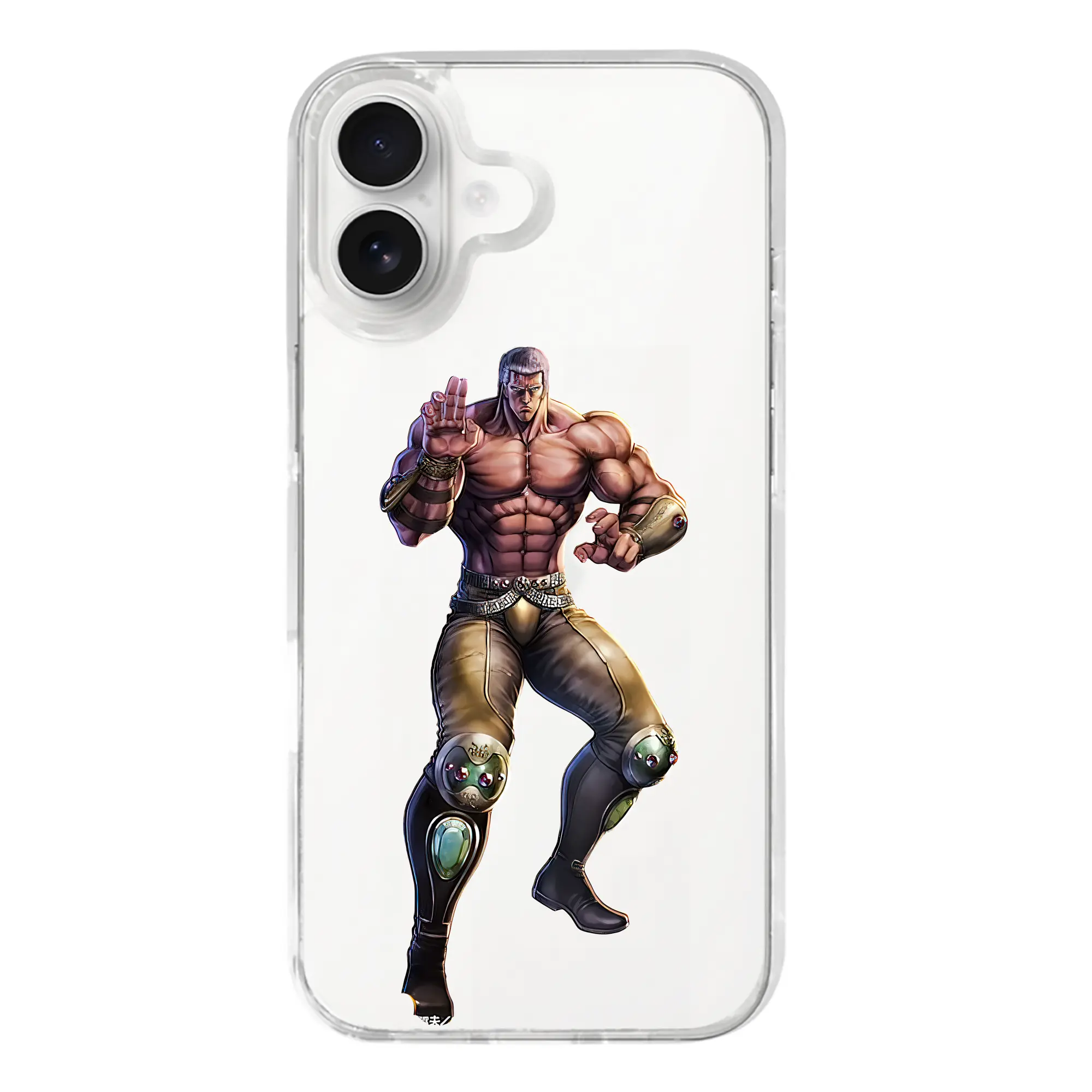 北斗の拳 グッズ,ラオウ - iPhone 17シリーズ 透明スマホケース – 薄型・耐衝撃・精密フィット保護カバー